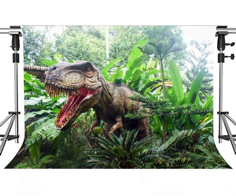 Jurassic Park Backdrop MEETSIOY 10x7ft Jurassic World Backdrop for ...
