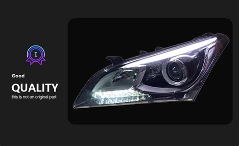 Car Lights for Hyundai MISTRA LED Headlight Projector 2013-2016 ...