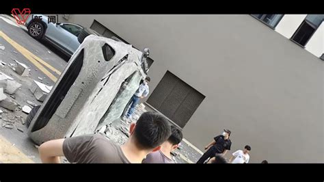 蔚来汽车被曝冲出总部大楼坠落，两名试车员不幸身亡_腾讯视频