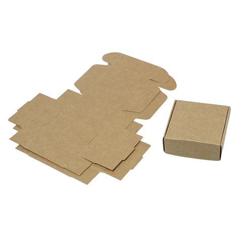 30 Pack Small Kraft Brown Gift Box (3x3x1 Inches) : Amazon.in