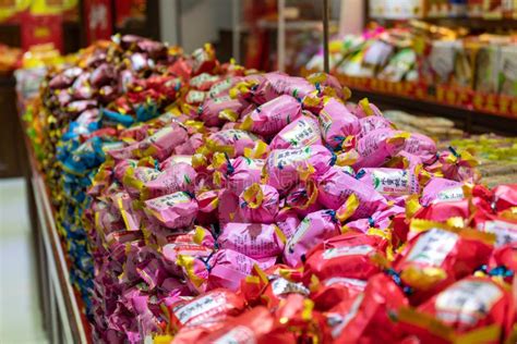 Chinese Candy Store stock image. Image of food, candied - 242057