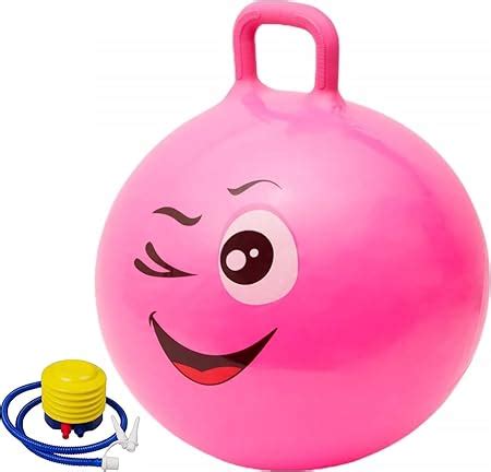 Rhyhorn Bouncy Balls with Handles for Kids Bulk, Hopper Ball Hippity ...
