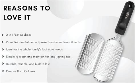 Beauté Secrets Essentials Pedicure Foot File Callus Remover, Foot ...