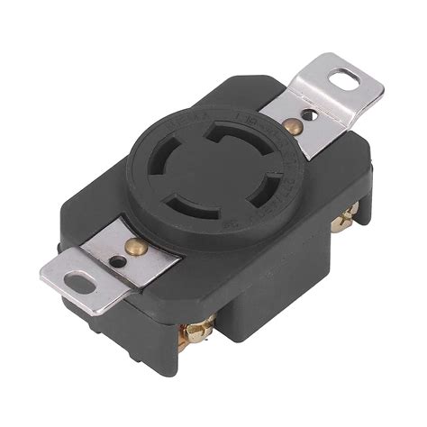4 Hole Female Connector 30A 277/480V Good Conductivity AC 2500V ...