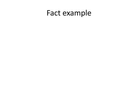 Fact Example 的图像结果