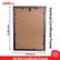 Buy A4 Size Photo Frame for Certificates, Black, Set of 6 Frames ...