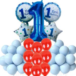 Flipkart.com | Wonder Printed First Birthday Boy Decoration Combo with ...