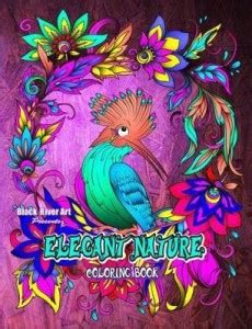 Elegant Nature Coloring Book: Buy Elegant Nature Coloring Book by ...