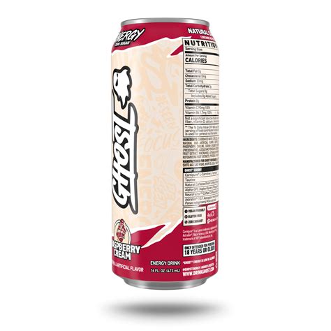 GHOST® ENERGY | RASPBERRY CREAM – DRINKGHOST