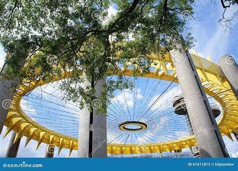 8/23/2015 Queens, NY: Tent of Tomorrow Theater Editorial Stock Photo ...