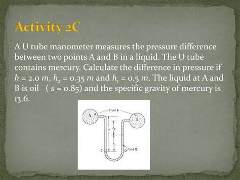 PPT - DIFFERENTIAL MANOMETER PowerPoint Presentation, free download - ID:2732617