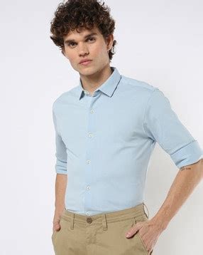 Buy Blue Shirts for Men by ALTHEORY Online | Ajio.com
