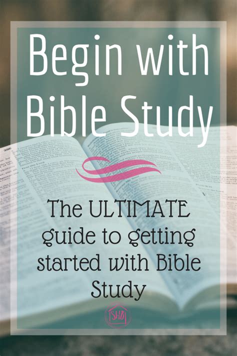 Image result for Bible Study Beginning