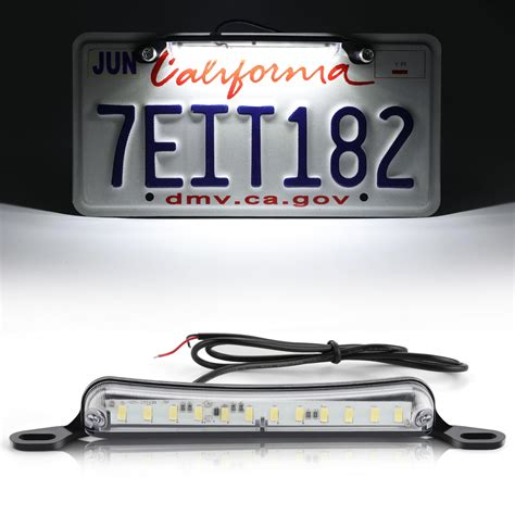 LivTee License Plate LED Light, Extremely Bright Assembly for Trailer ...