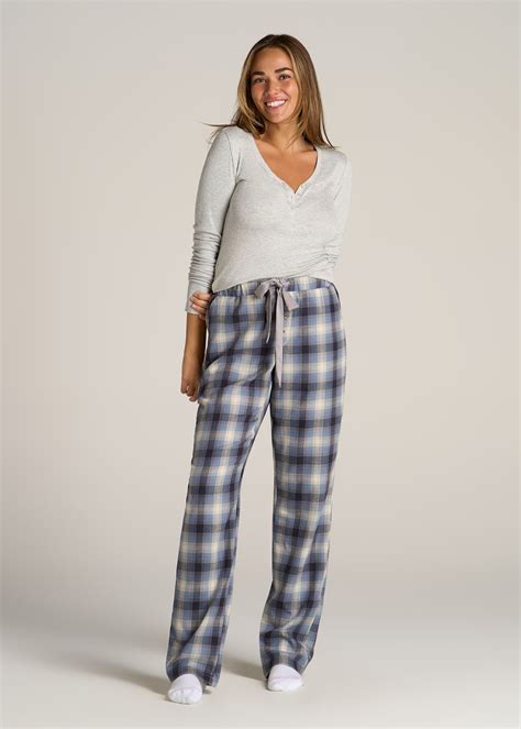 Open-Bottom Flannel Women’s Tall Pajama Pants | American Tall