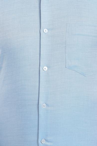 Buy Men Blue Regular Fit Solid Full Sleeves Wedding Shirt Online ...