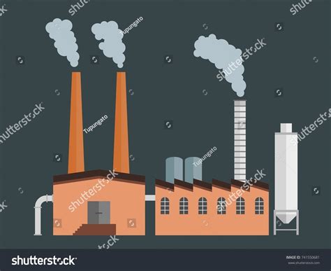 Manufacturing Building Vector 的图像结果