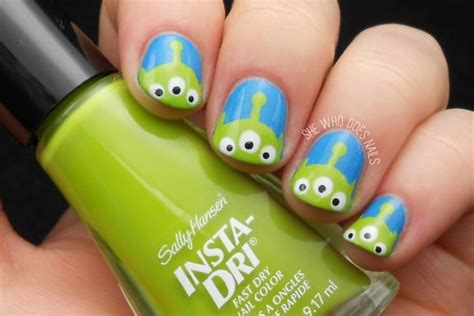 Image result for Alien Nail Art Tutorial
