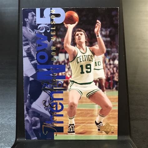 DON NELSON CELTICS 1995-96 UPPER DECK UD THEN & NOW #358 | eBay