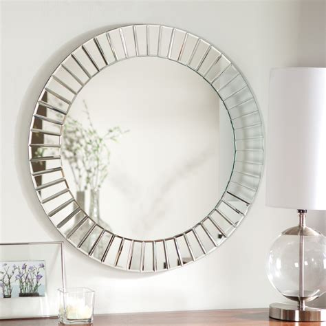 Large Round Mirror B M at Julia Belcher blog