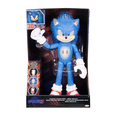 Sonic 3 Movie - Feature Sonic - Walmart.com