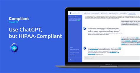 CompliantChatGPT - ChatGPT, but HIPAA-Compliant