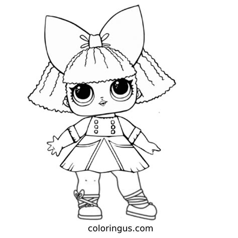 Lol Dolls Coloring Pages (Free Printable PDF)