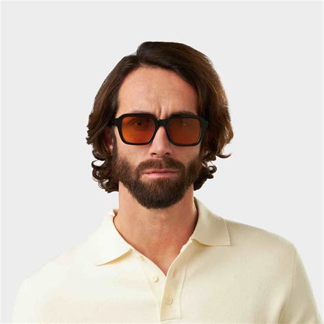 Orange And Black Sunglasses