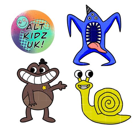 Garten of Banban Character Bundle PNG Roblox Characters Downloadable ...