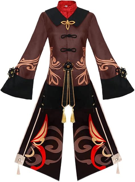 Buy MayMaxPlay Hu Tao Cosplay Costume Genshin Impact Cosplay Uniform ...