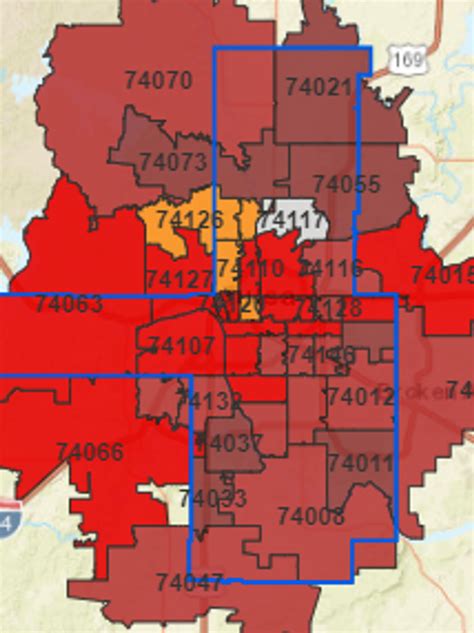 How Many Zip Codes In Tulsa at Paula Roche blog