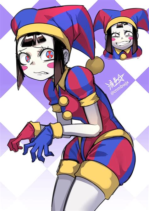 pomni (the amazing digital circus) drawn by ryuusei_(mark_ii) | Danbooru