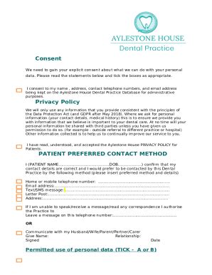 Building a Consent Doc Template | pdfFiller