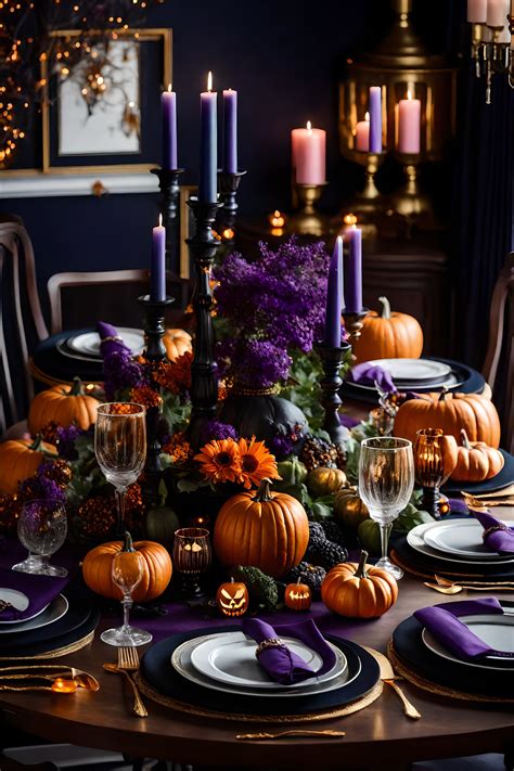 Halloween Decorating Ideas for Adults | Halloween tablescape, Halloween ...