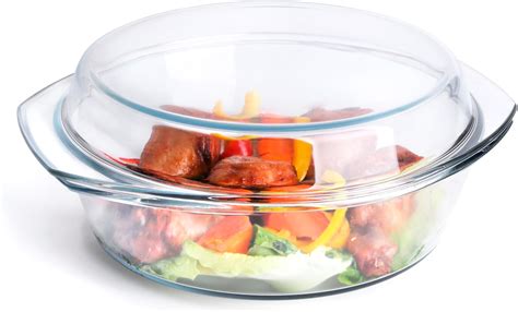 Amazon.com: Pyrex Easy Grab 2-Qt Glass Casserole Dish with Lid ...