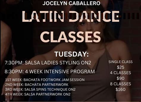 Ladies Stylin Salsa-on-2 w/ Jocelyn Caballero , 1301 N Western Ave ...