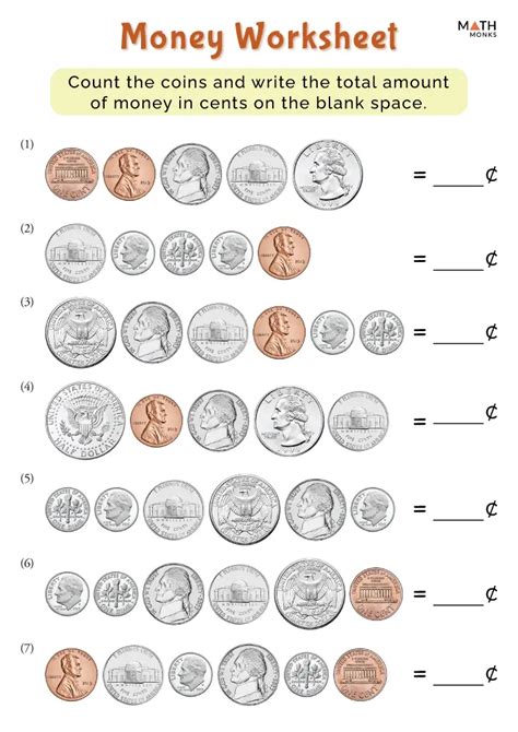 3rd Grade Math Money Worksheets 的图像结果