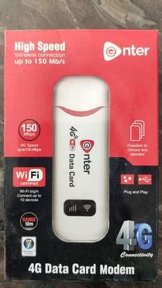 Enter USB Modem Tri Band 150Mbps 4G LTE Dongle Stick Data Card 2G/3G/4G ...