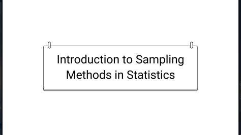 Sampling Statistics 的图像结果