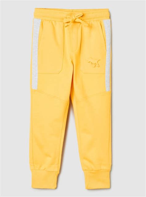 Buy Boys Contrast Panelled Joggers Online at just Rs. 599.0 ...