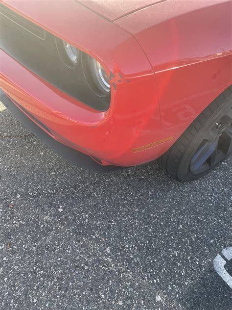 what would be a good decal to make this scratch less noticeable? : r/Challenger