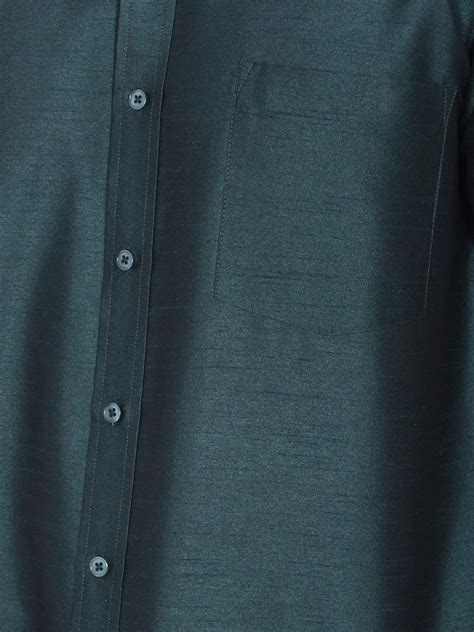 NEW GREEN DESIGNER SHIRT – Sudarshansarees