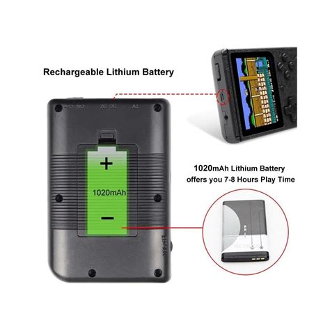 Buy Triyilove Handheld Game Console, Retro Game Console with 500 ...