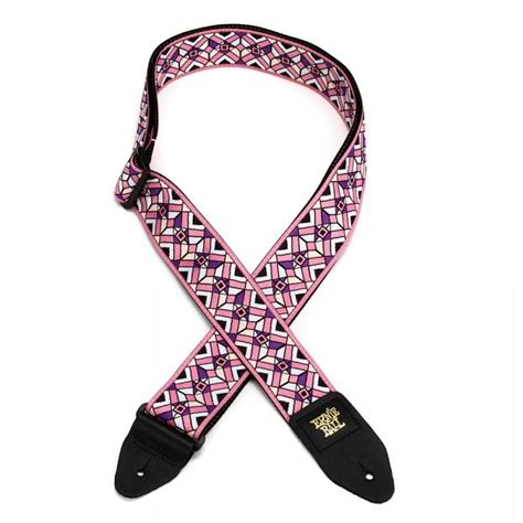 Ernie Ball 4658 Kaleidoscope Pink Jacquard Strap