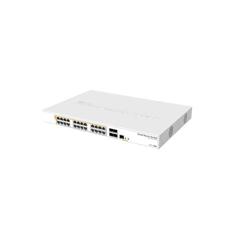MIKROTIK CRS328-24P-4S+RM 24 PORT GIGABIT 802.3AF + PASSIVE POE SWITCH ...