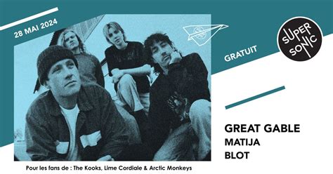Great Gable • Matija • Blot / Supersonic (Free entry), Supersonic ...