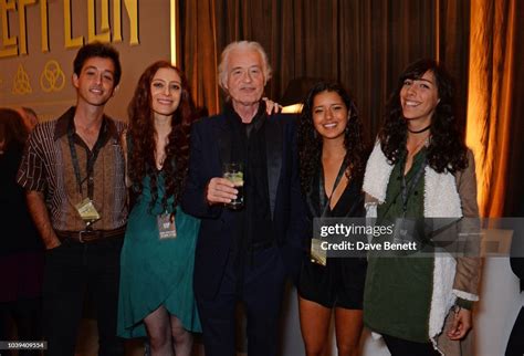 Ashen Josan Page, Scarlett Sabet, Jimmy Page, Zofia Jade Page and ...