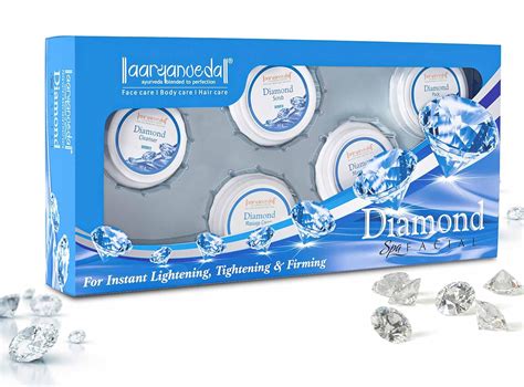 Aryanveda Diamond Facial Kit For Instant Lightening, Tightening ...