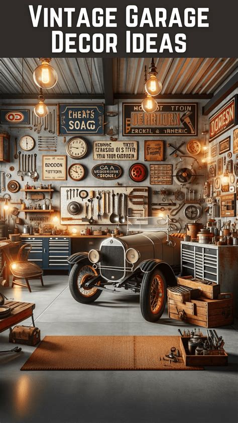 How to Create a Stunning Vintage Garage: Decor Ideas You’ll Love ...