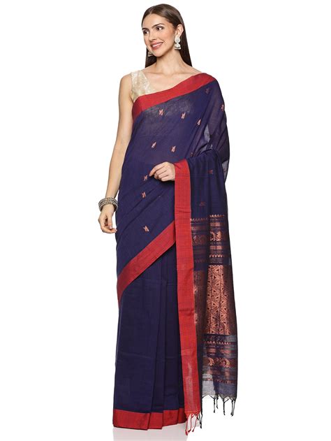 Purple Allover Jari Buti Handloom Saree – Earth Konnection